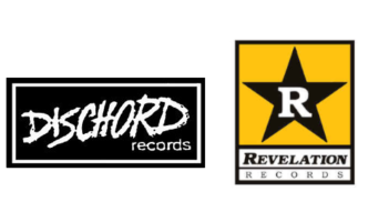 Dischord Records/Revelation Records logos