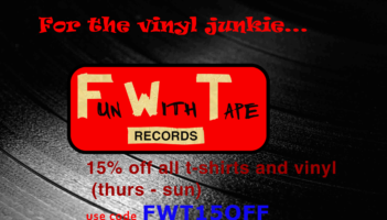 Fun With Tape Records 15% off coupon