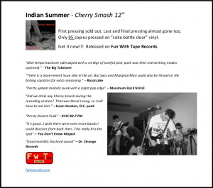 Indian Summer Cherry Smash Reviews